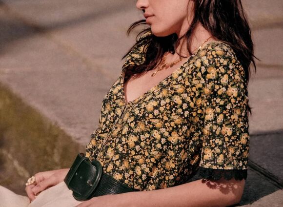 Sezane Tops - Sezane Celia tshirt in blossom sz XS